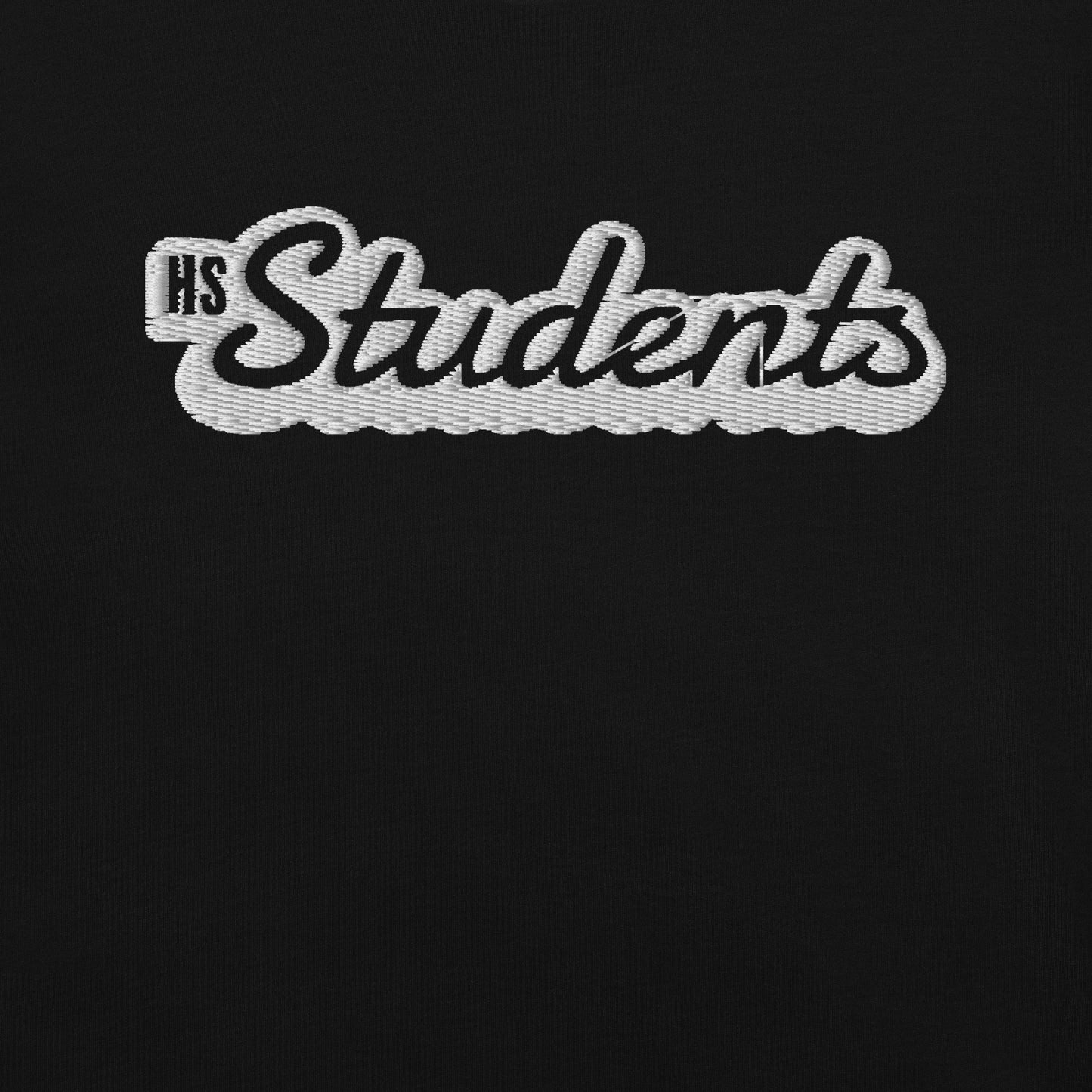 H+S Students Embroidered Logo T-Shirt