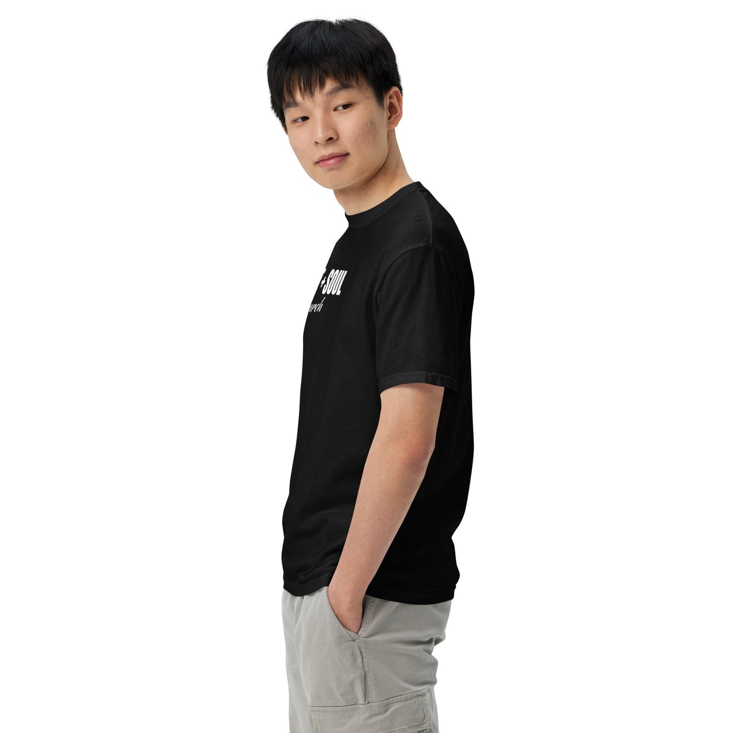 Unisex H+S Logo Heavyweight T-shirt