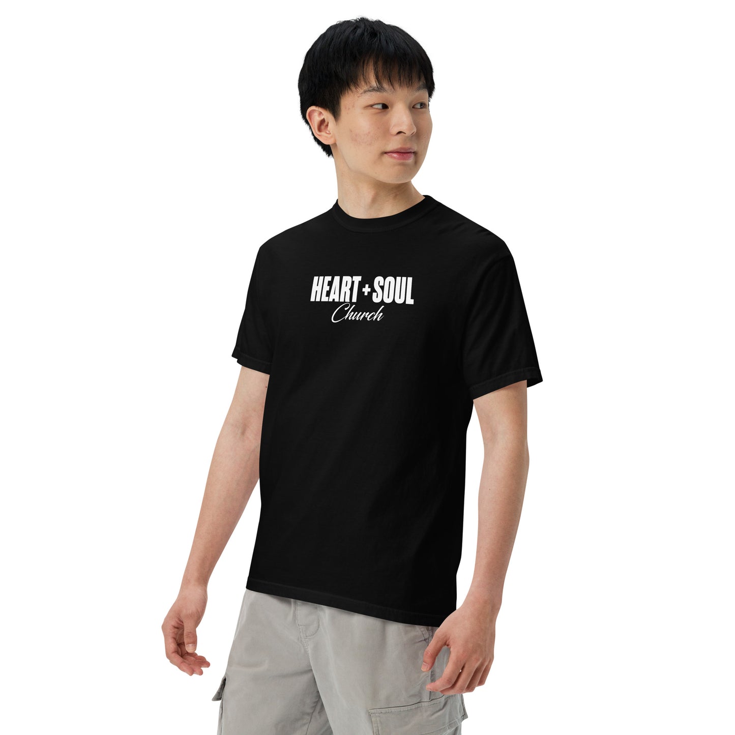 Unisex H+S Logo Heavyweight T-shirt