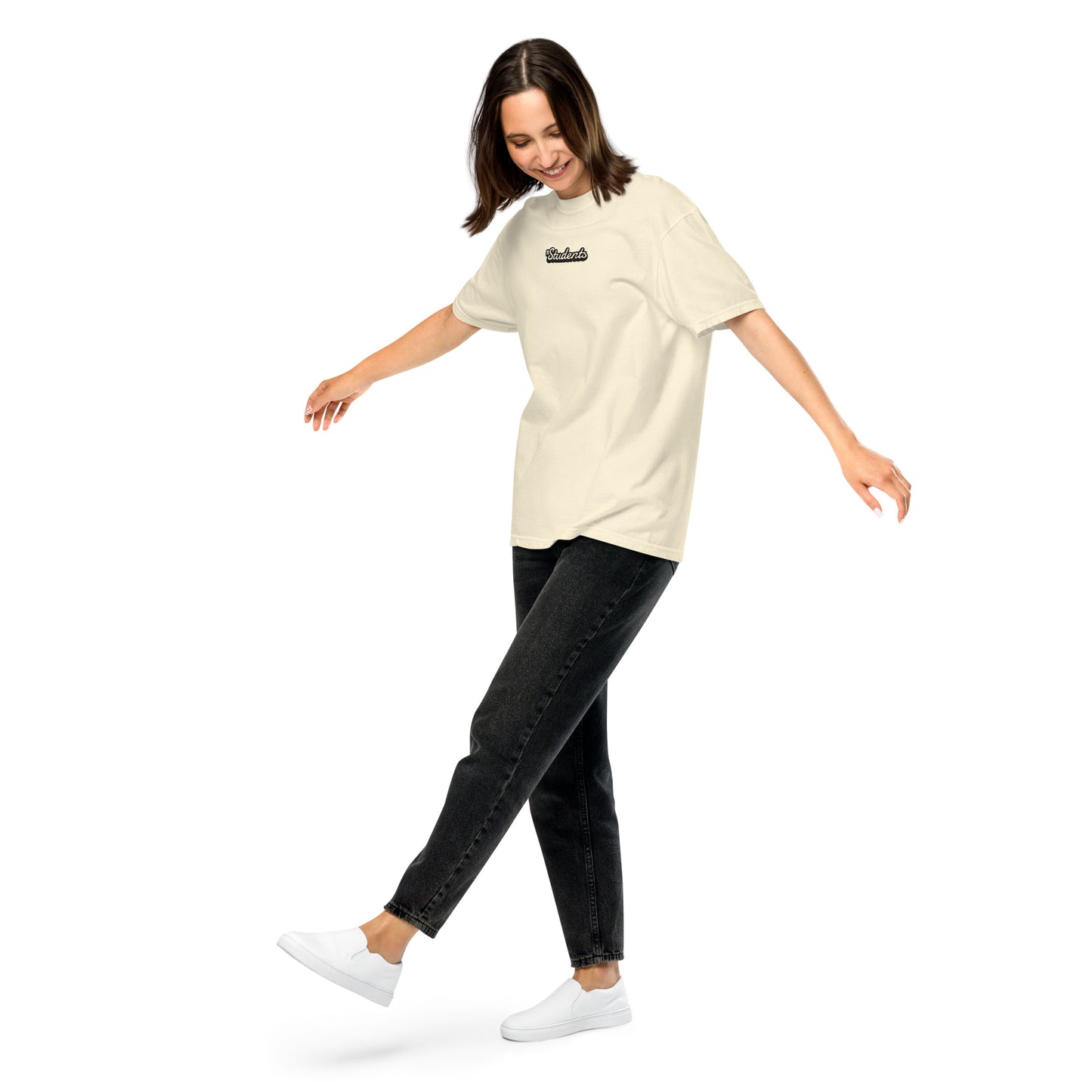 H+S Students Embroidered Logo T-Shirt