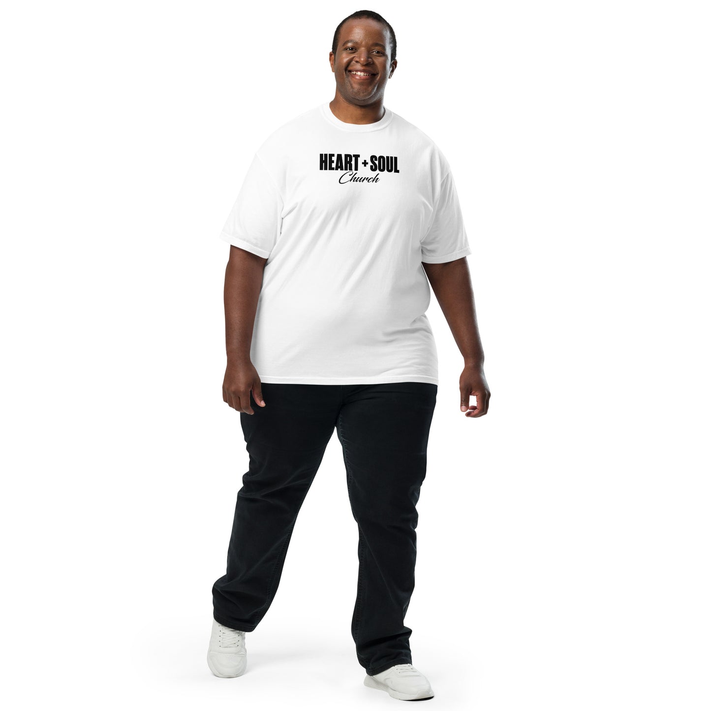 Unisex H+S Logo Heavyweight T-shirt