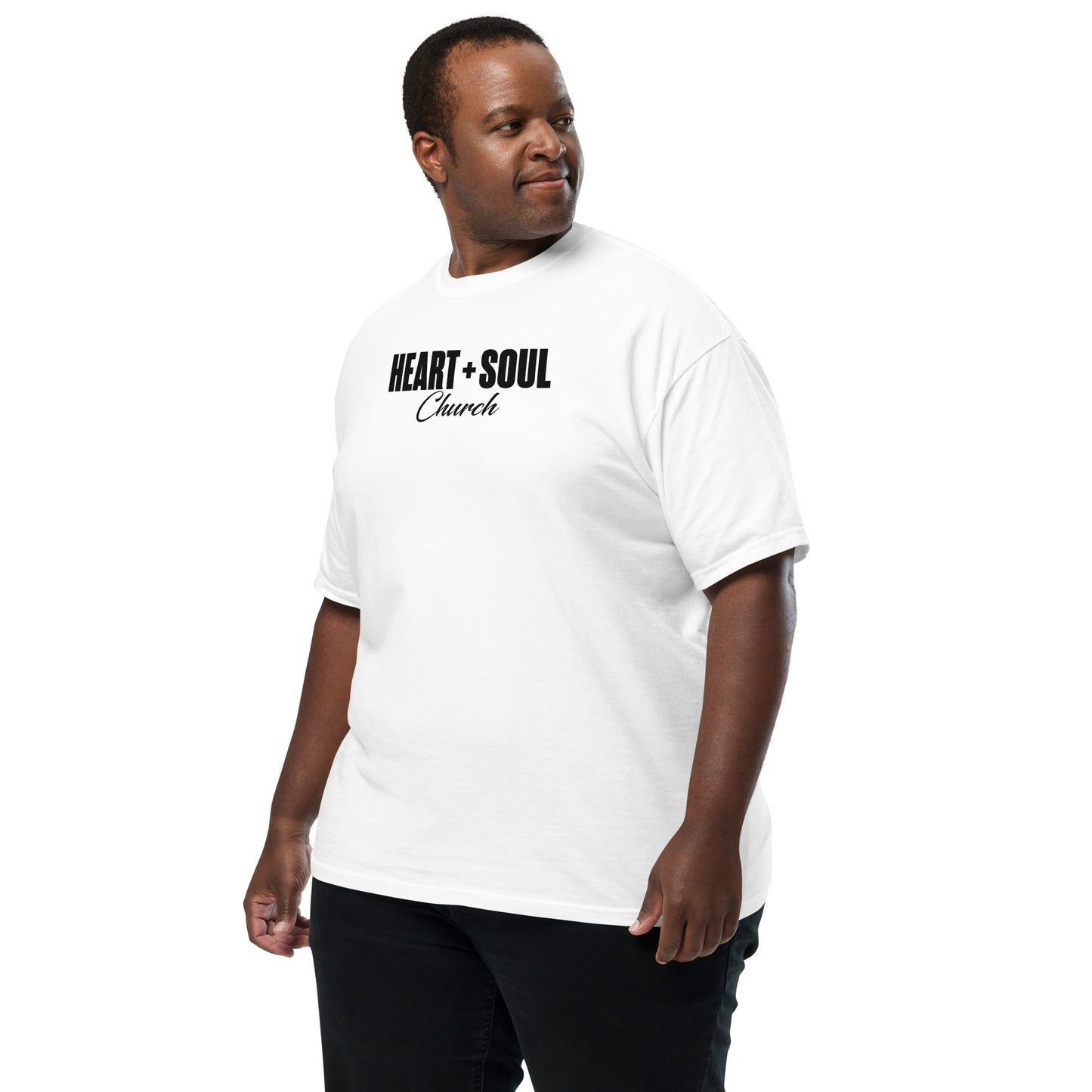 Unisex H+S Logo Heavyweight T-shirt