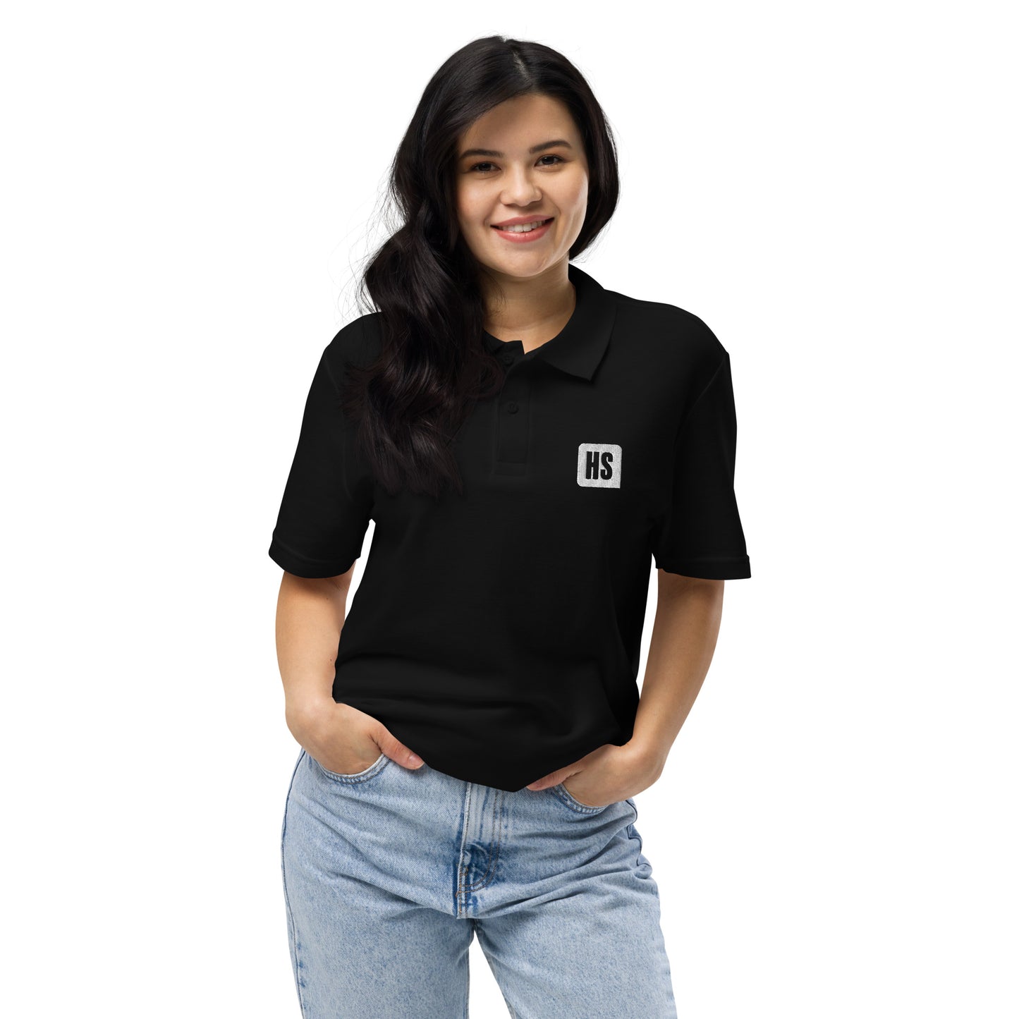 H+S Logo Unisex polo