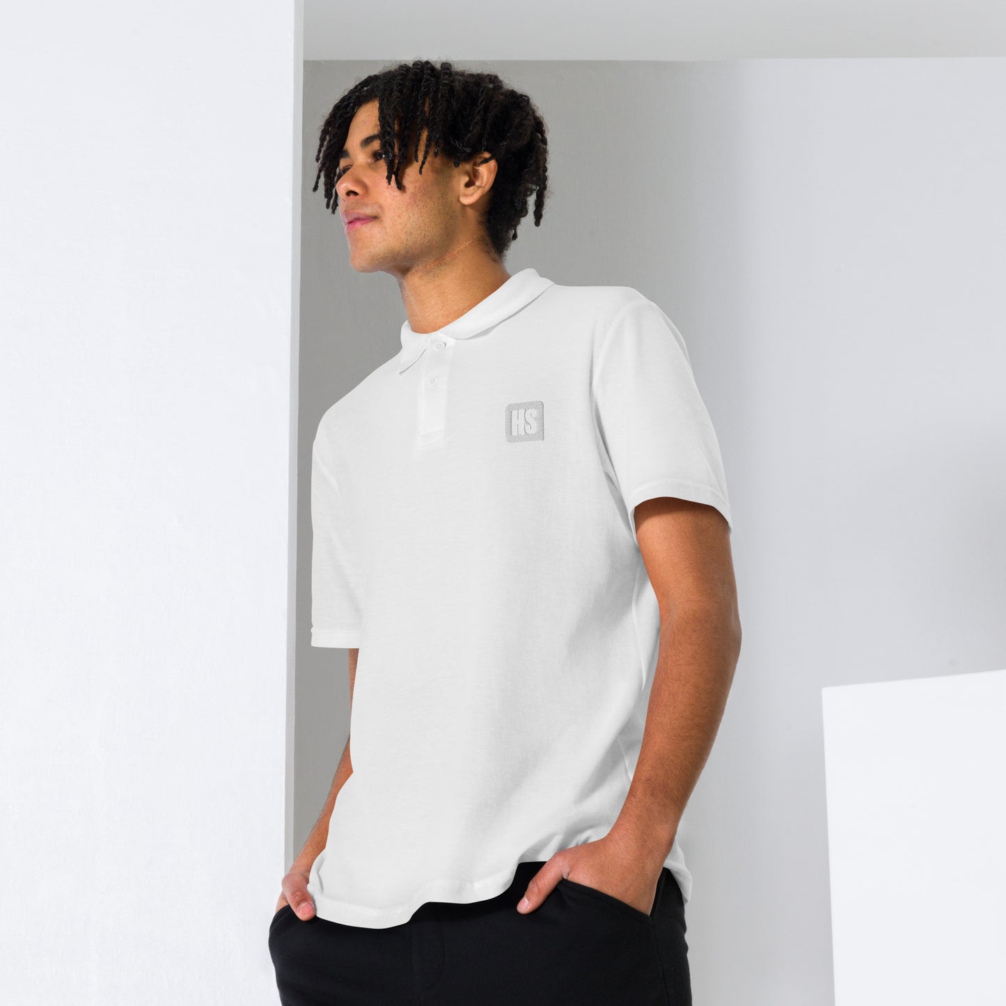 H+S Logo Unisex polo
