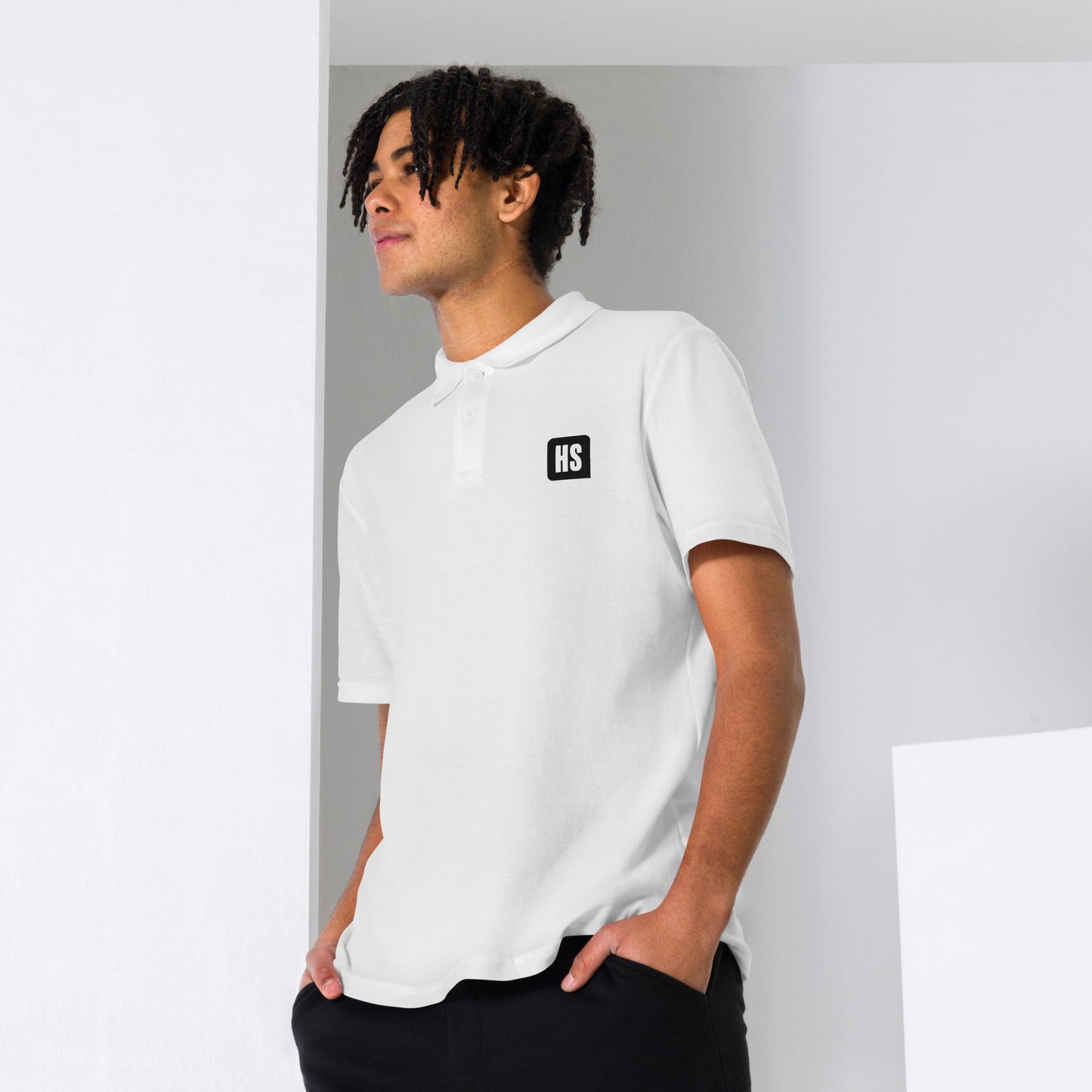 H+S Logo Unisex polo
