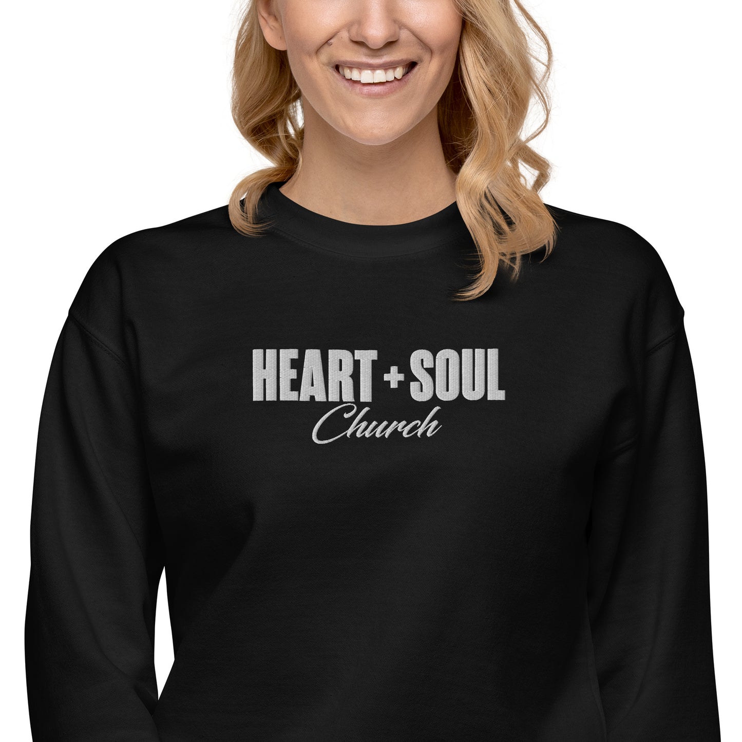 H+S Embroidered Logo Unisex Sweatshirt