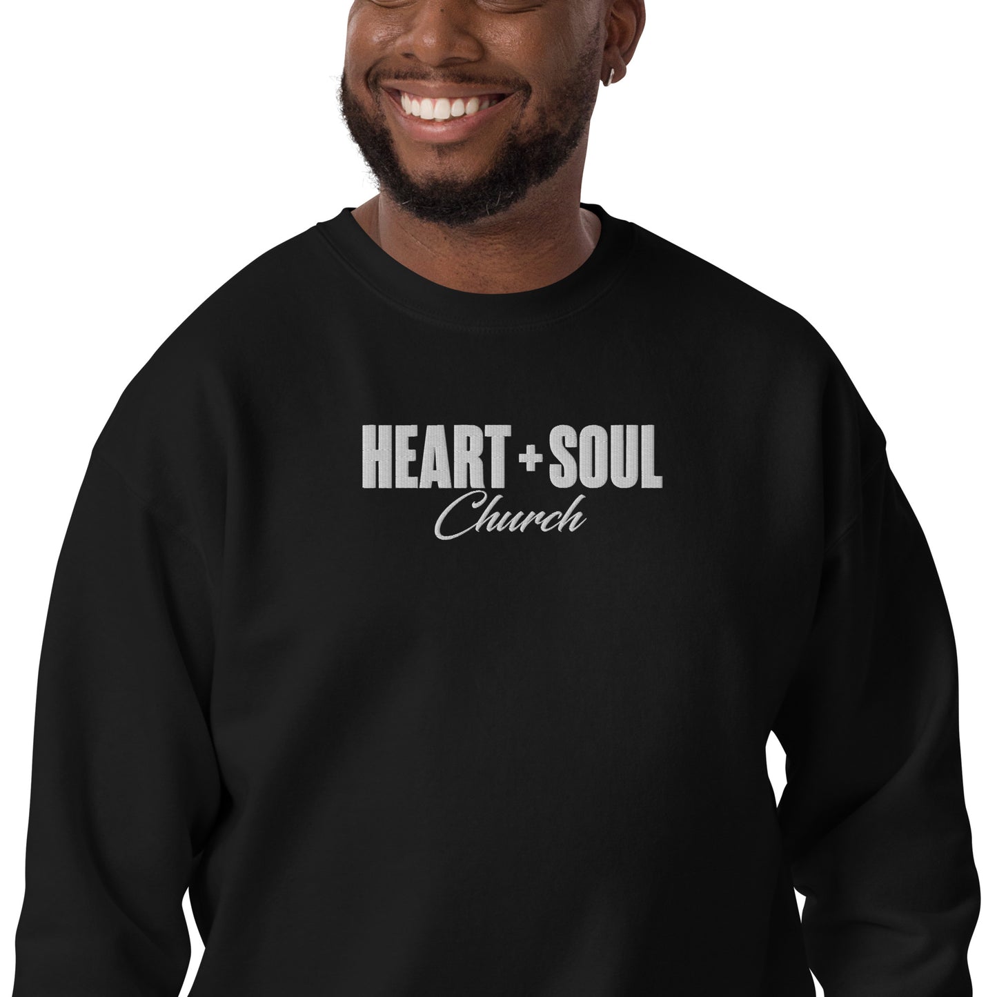 H+S Embroidered Logo Unisex Sweatshirt