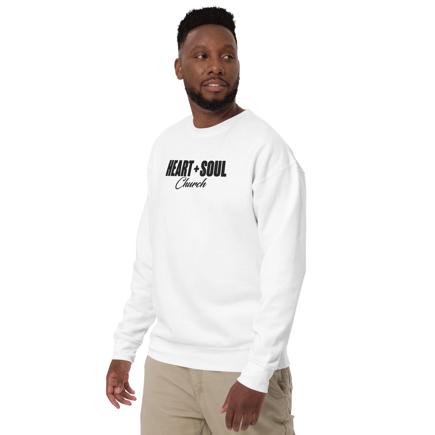 H+S Embroidered Logo Unisex Sweatshirt