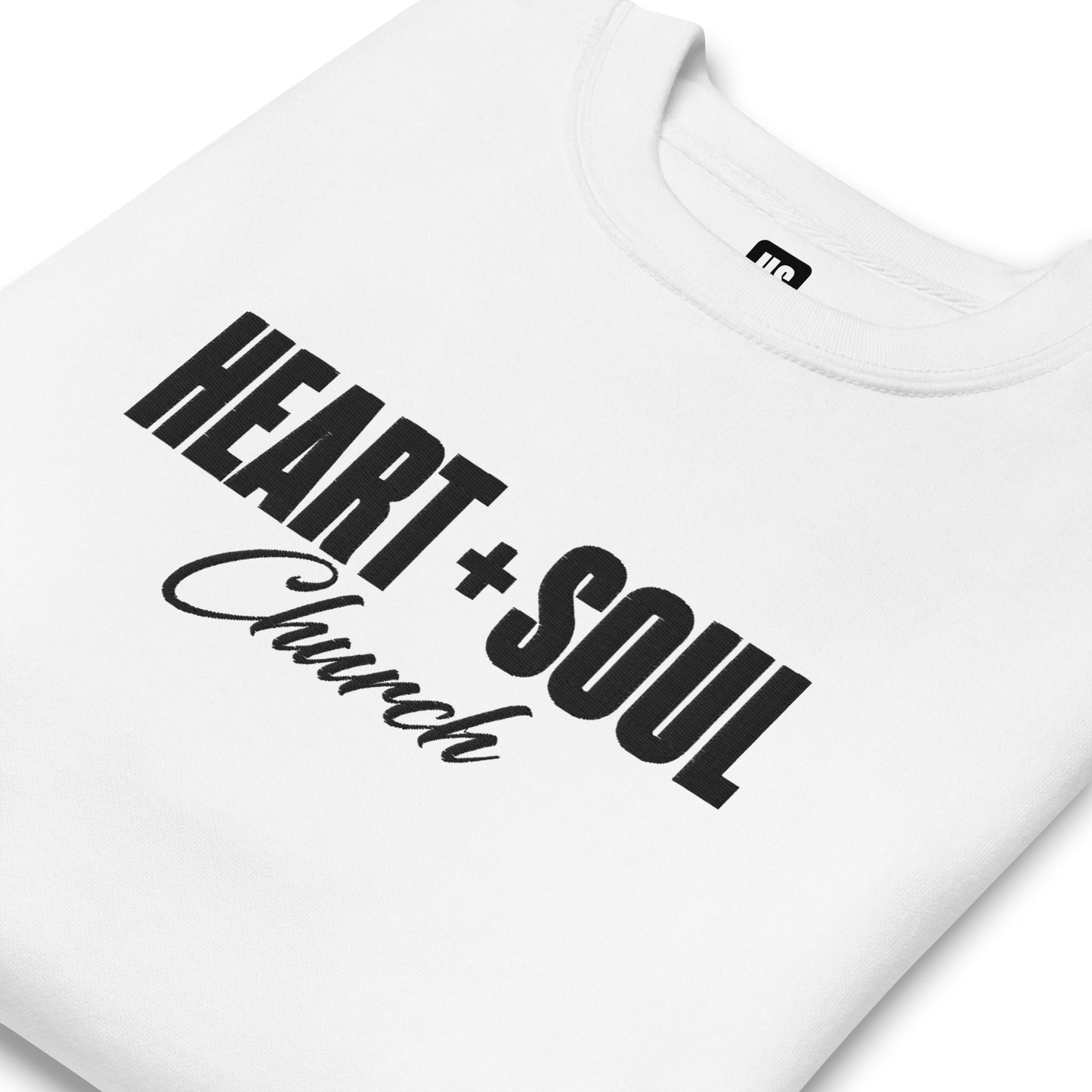 H+S Embroidered Logo Unisex Sweatshirt